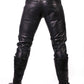 Prowler Red Prowler Leather Jeans - Black - 28in