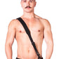 Prowler Red Sam Browne Belt - Black - XLarge