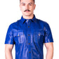 Prowler Red Slim Fit Police Shirt - Black/Blue - Large/Small