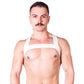 Prowler Red Sports Harness - White - Large/XLarge