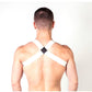 Prowler Red Sports Harness Lite - White - Medium/Small