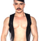Prowler Red Waistcoat Stripe - Black/Gray/Grey - Large