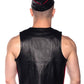 Prowler Red Waistcoat Stripe - Black/Red - Large