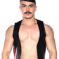 Prowler Red Waistcoat Stripe - Black/Red - XLarge