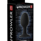 Prowler Weighted Butt Plug - Black - Large