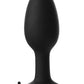 Prowler Weighted Butt Plug - Black - Small