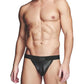 Prowler Red Wetlook Ass-Less Jock - Black - Small