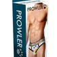 Prowler White Oversized Paw Brief - Multicolor/Rainbow/White - Small