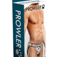 Prowler White Oversized Paw Jock - Multicolor/Rainbow/White - Small