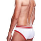 Prowler White/Red Brief