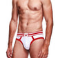 Prowler White/Red Brief - Red/White - XLarge