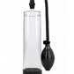 Pumped Basic Pump 1 Water Resistant Silicone Penis Pump - Clear