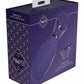 Pumped Enhanced Automatic 13 Speed Silicone Rechargeable Vulva and Breast Pump - Purple