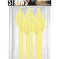 Pussy Straws - Glow In The Dark - 8 Pieces/Per Pack