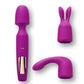 R-Evolution Rechargeable Silicone Rabbit Vibrator - Sweet Orchid