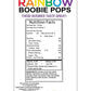 Rainbow Boobie Candy Pop