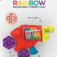 Rainbow Pecker Confetti Gun with 2 Multicolor Confetti Cartridges - Multicolor