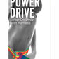 Rainbow Power Drive Strap-On Dildo with Harness - Multicolor - 7in