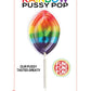 Rainbow Pussy Pops Candy Fruity Flavor - Multicolor