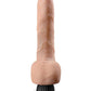 Real Feel Deluxe No. 6 Wallbanger Vibrating Dildo with Balls