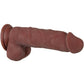 Real Supple Girthy Poseable Dildo with Balls