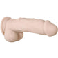 Real Supple Girthy Poseable Dildo with Balls