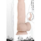 Real Supple Poseable Dildo with Balls - Vanilla - 7in