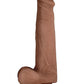 Realcocks Dual Layered #3 Bendable Dildo - Brown/Caramel - 7.5in