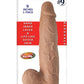Realcocks Dual Layered #9 Bendable Thick Dildo - Caramel - 9in