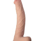 Realcocks Dual Layered Bendable Dildo - Vanilla - 10in