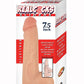 Realcocks Sliders Dildo with Balls - Vanilla - 7.5in