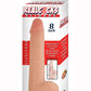 Realcocks Sliders Dildo with Balls - Vanilla - 8in