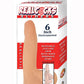 Realcocks Sliders Uncircumsized Dildo with Balls - Vanilla - 6in