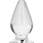 Realrock Crystal Clear Anal Plus - Clear - 3.5in