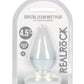 Realrock Crystal Clear Anal Plus - Clear - 4.5in