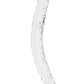 Realrock Crystal Clear Double Dong - Clear - 13in
