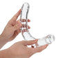 Realrock Crystal Clear Double Dong