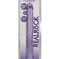 Realrock Crystal Clear Double Dong - Clear/Purple - 13in