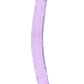 Realrock Crystal Clear Double Dong - Clear/Purple - 13in