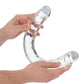 Realrock Crystal Clear Double Dong