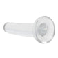 Realrock Crystal Clear Non Realistic Dildo with Suction Cup