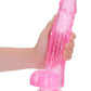Realrock Crystal Clear Realistic Dildo with Balls