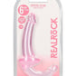 Realrock Crystal Clear Strapless Strap-On 6 - Clear/Pink