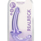 Realrock Crystal Clear Strapless Strap-On 6 - Clear/Purple