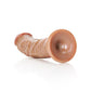 Realrock Curved Realistic Dildo with Suction Cup