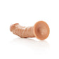 Realrock Curved Realistic Dildo with Suction Cup