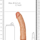Realrock Curved Realistic Dildo with Suction Cup