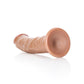 Realrock Curved Realistic Dildo with Suction Cup