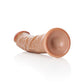 Realrock Curved Realistic Dildo with Suction Cup