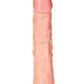 Realrock Curved Realistic Dildo with Suction Cup - Vanilla - 9in